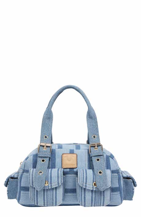 True Religion Multistripe Soft Satchel Bag