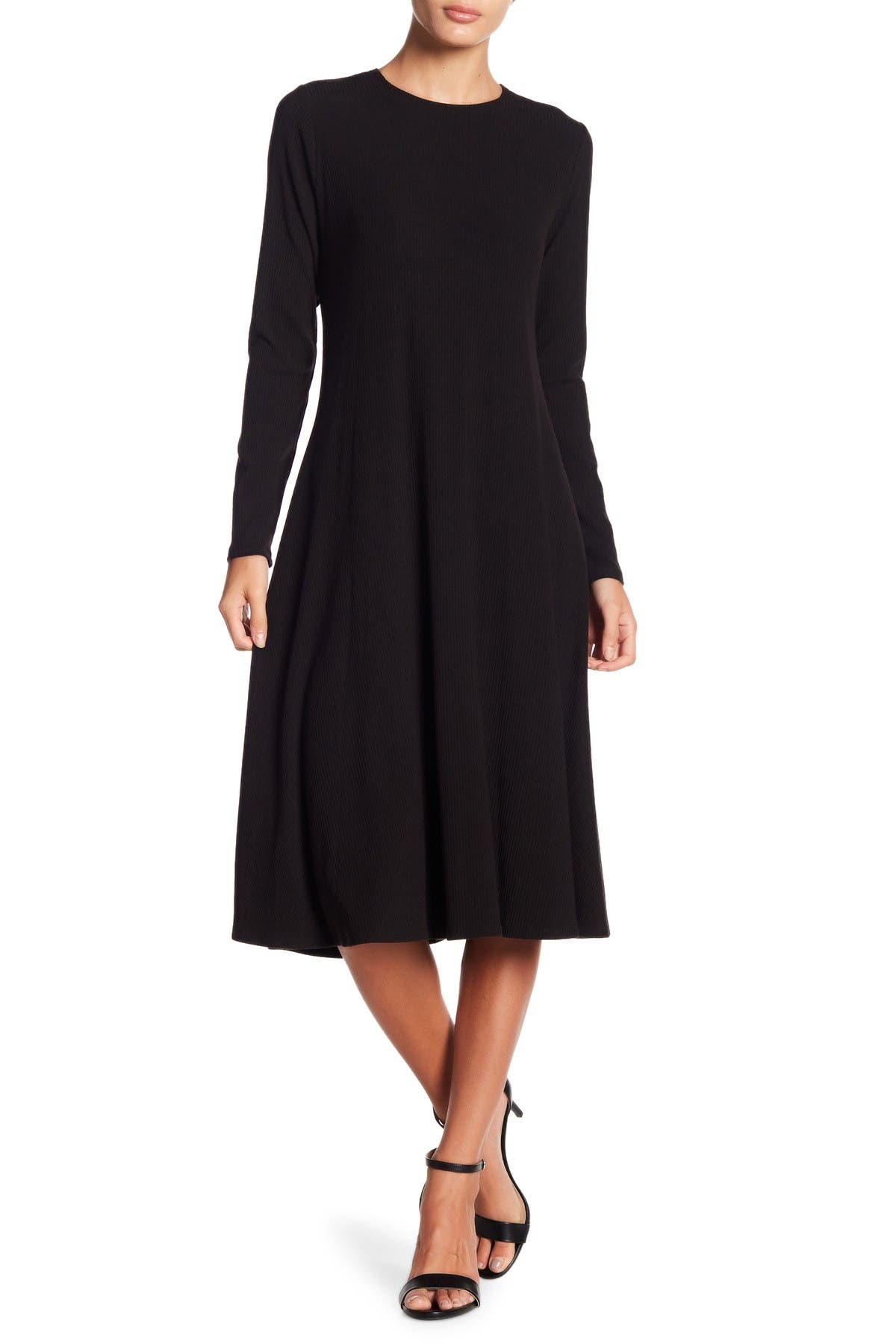 GO COUTURE Long Sleeve A-Line Dress