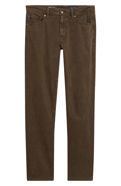Tellis Sueded Stretch Sateen Slim Leg Pants (Nordstrom Exclusive)