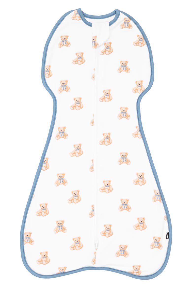 Teddy Bear 0.5 TOG Swaddle Bag, Main, color, TEDDY BEAR