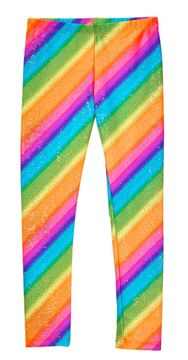 Girls Novelty Stretch Leggings (Toddler/Kids)