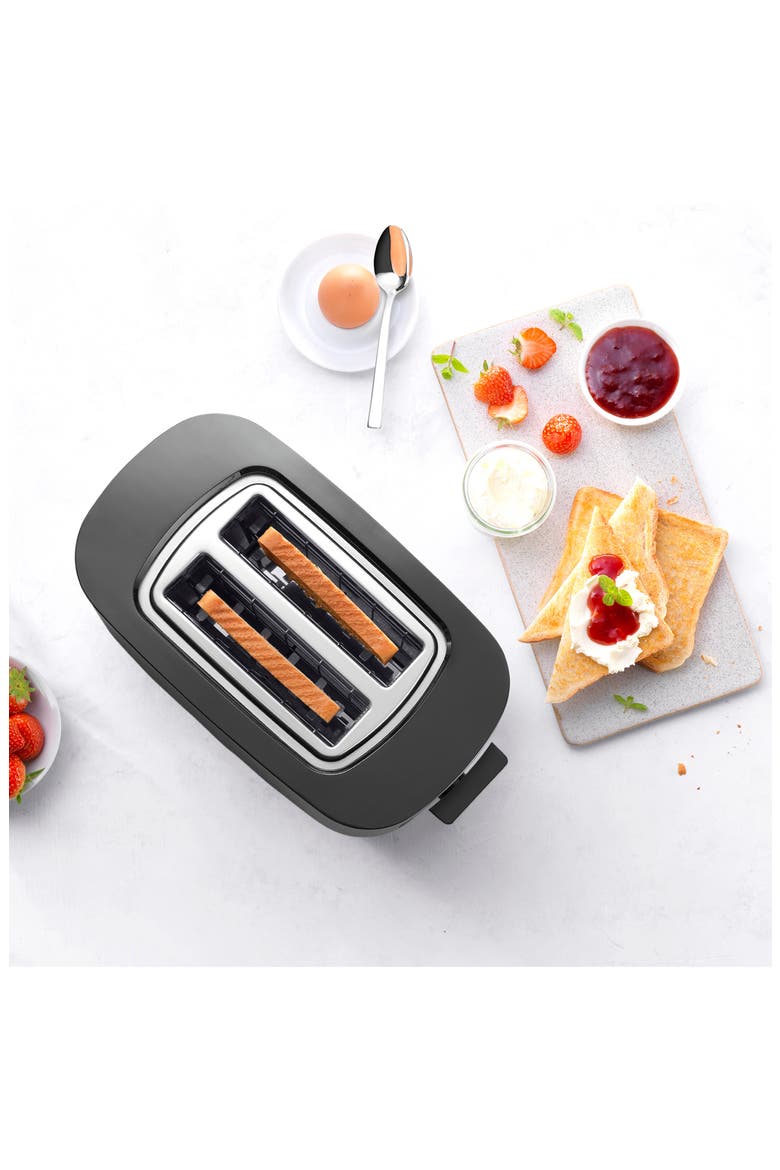 Enfinigy 2-Slot Toaster, Alternate, color, BLACK
