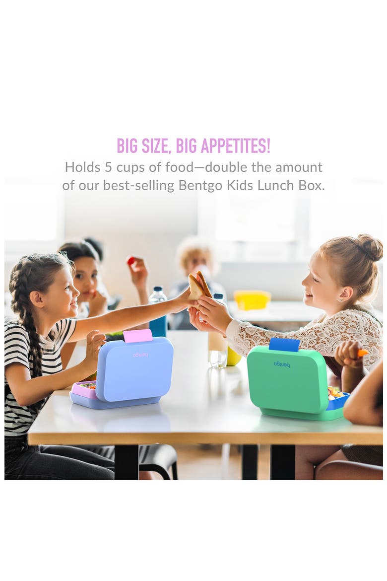 Pop Lunch Box - Coral/Teal, Alternate, color, PINK