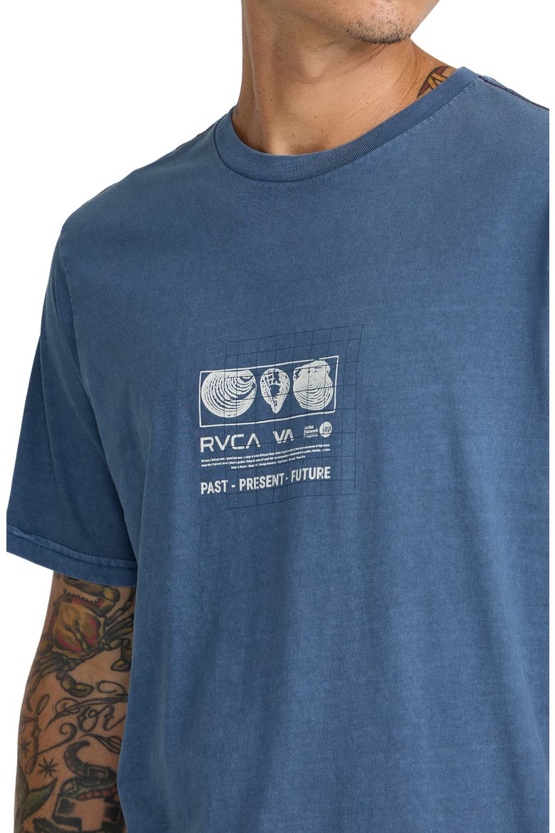 Crustaceous Cotton Graphic T-Shirt, Alternate, color, DARK DENIM