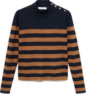 MANGO Split Cuff Button Front Cardigan