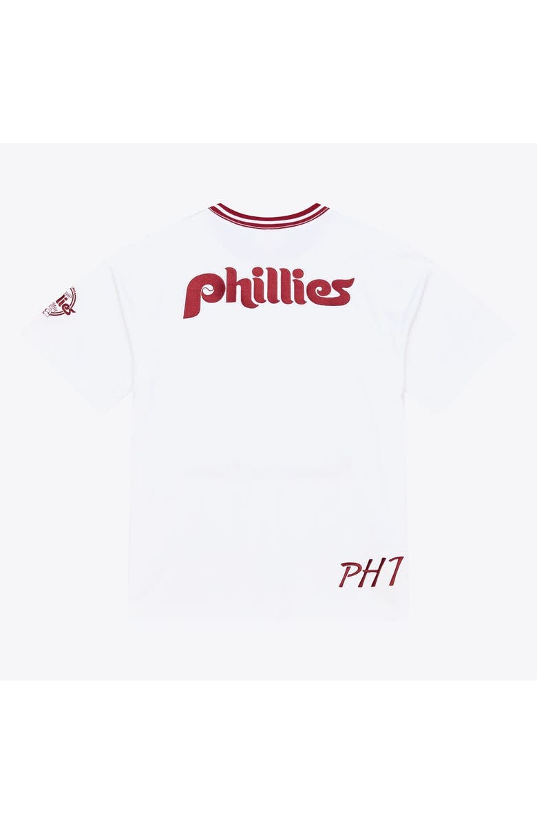 Mitchell & Ness Men's Mitchell & Ness  White Philadelphia Phillies Cooperstown Collection Arctic T-Shirt, Alternate, color, White