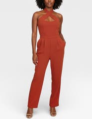 RACHEL Rachel Roy Roxie Halter  Jumpsuit