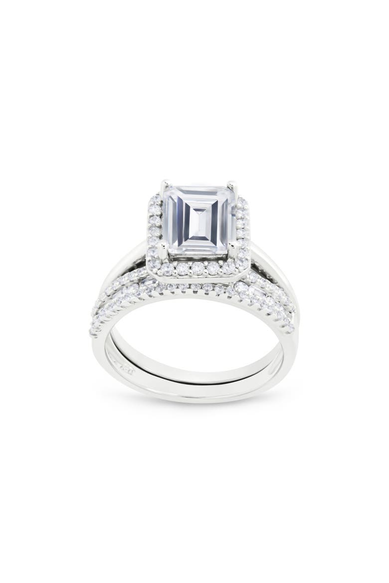 Arden Cubic Zirconia Ring, Main, color, SILVER