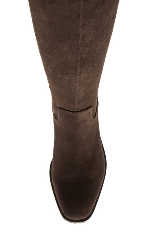 Blondo Sandy Waterproof Knee High Boot In Brown