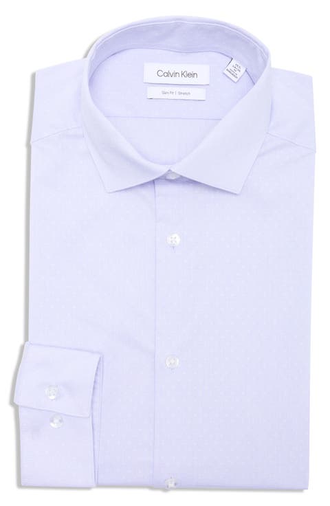 Slim Fit Stretch Dress Shirt (Regular, Big & Tall)