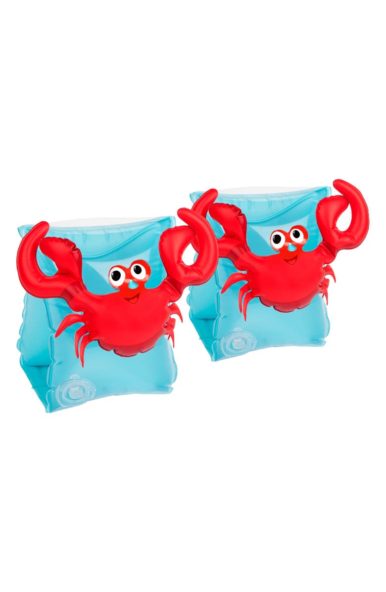 Sunnylife Set of 2 Crabby Armband Floaties, Main, color, 