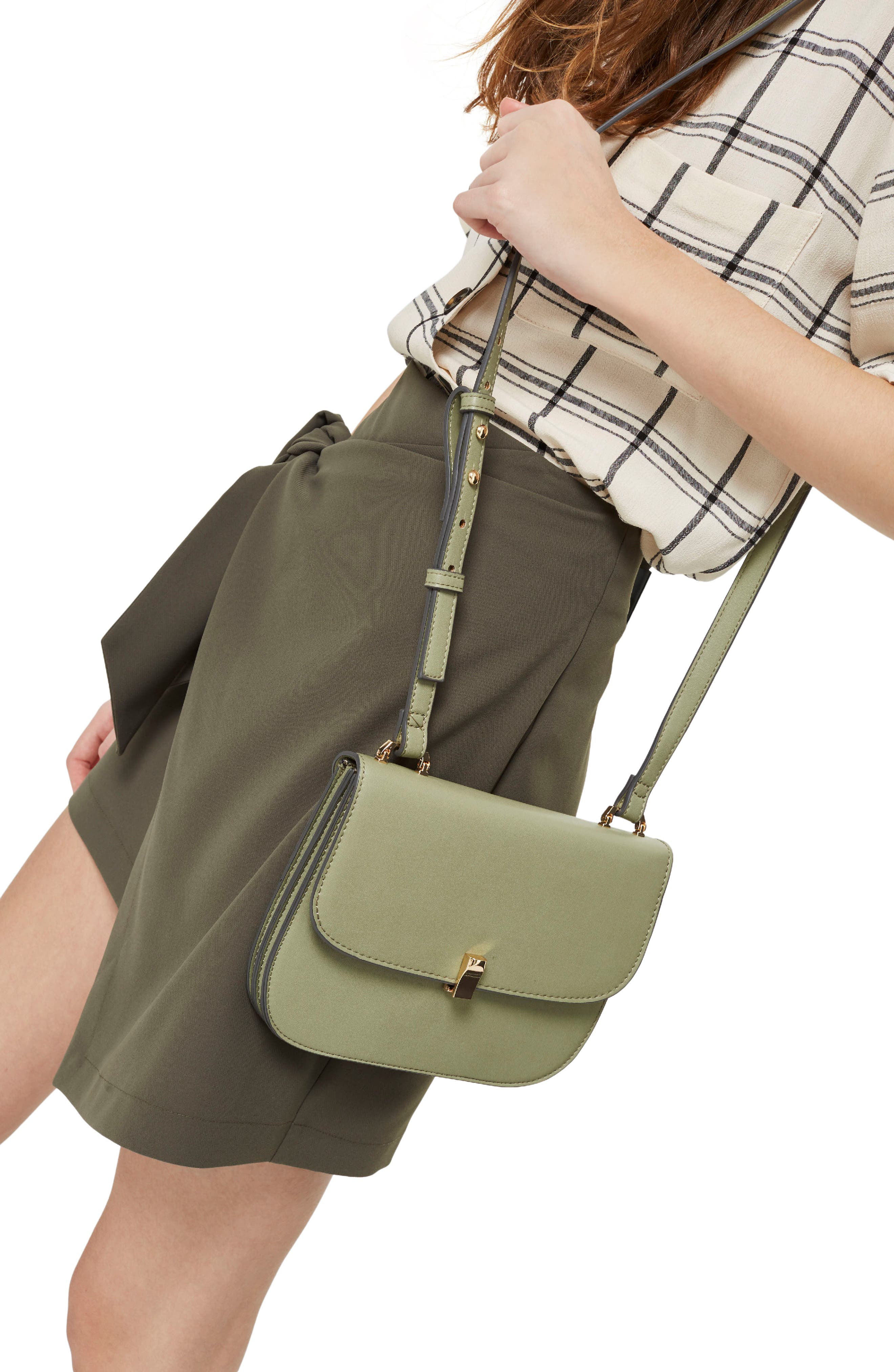Ottie Crossbody Bag, Alternate, color, GREEN