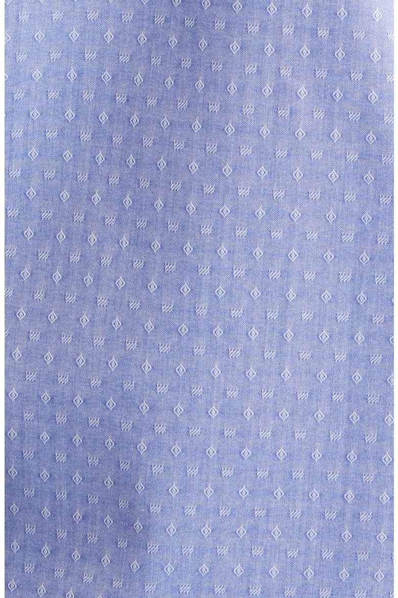Tech-Smart Trim Fit Performance Dress Shirt, Alternate, color, NAVY PINPOINT DOBBYS