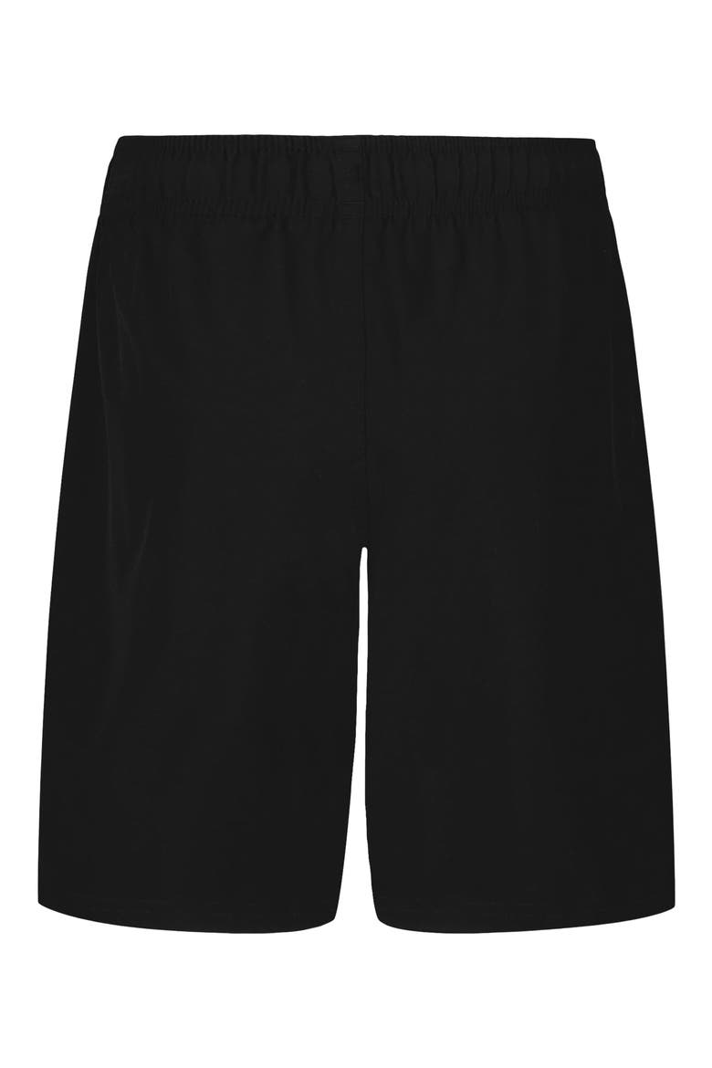 Kids' Compression Volley Swim Trunks, Alternate, color, BLACK