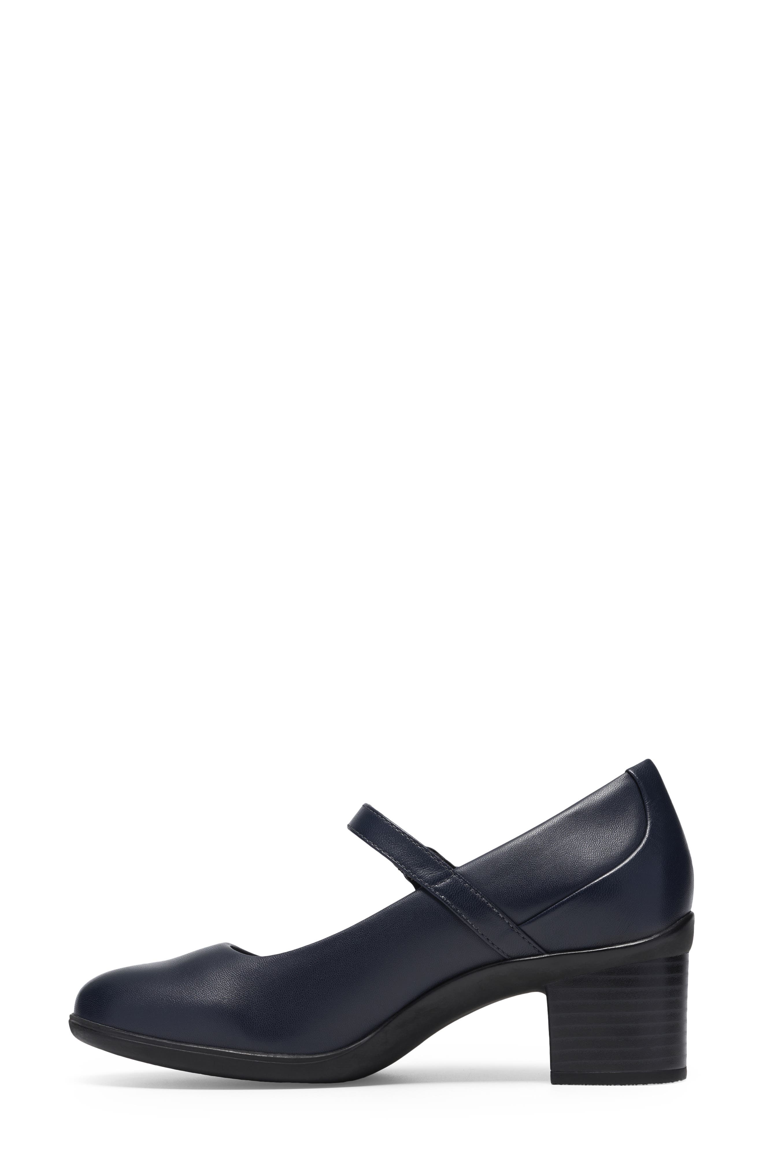 Shaya Jane Mary Jane Pump, Alternate, color, NAVY LEATHER