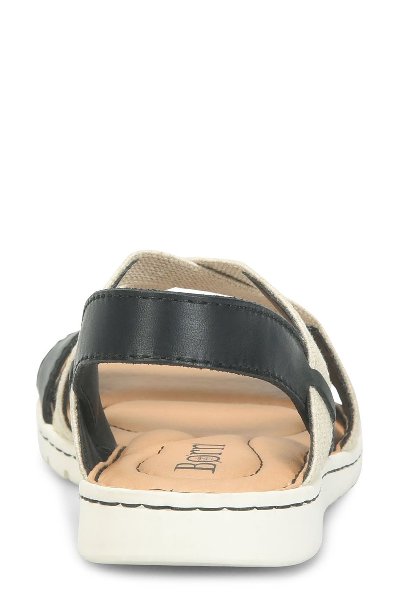 Børn Barbe Strappy Sandal, Alternate, color, Black Combo