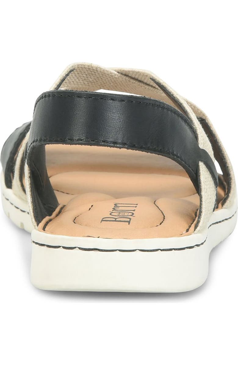 Børn Barbe Strappy Sandal, Alternate, color, Black Combo