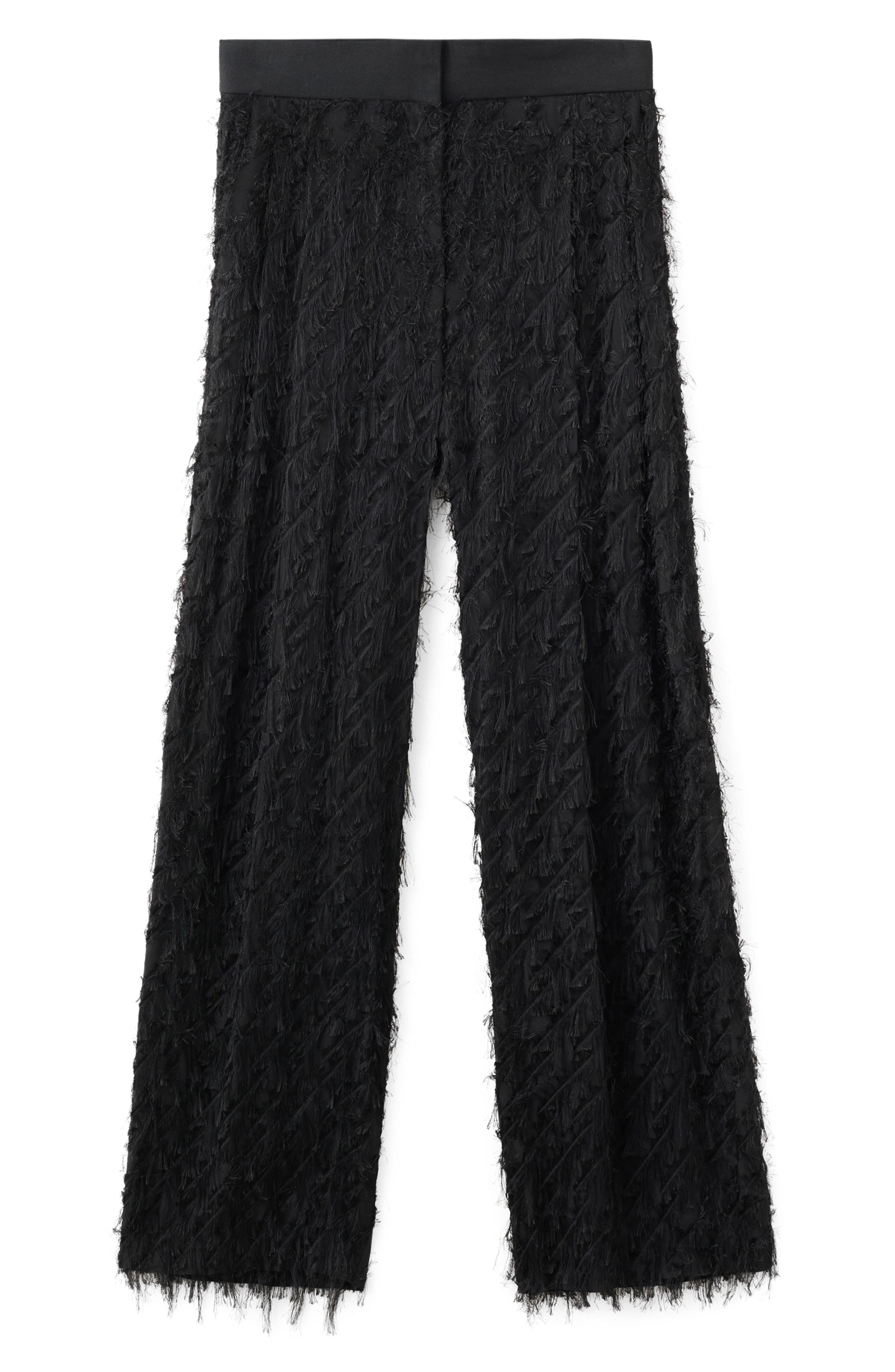 Textured Yarn Straight Leg Pants - image 2