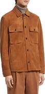 ZEGNA Suede Overshirt