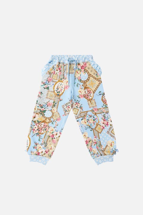 Kids Frill Track Pant W Bows