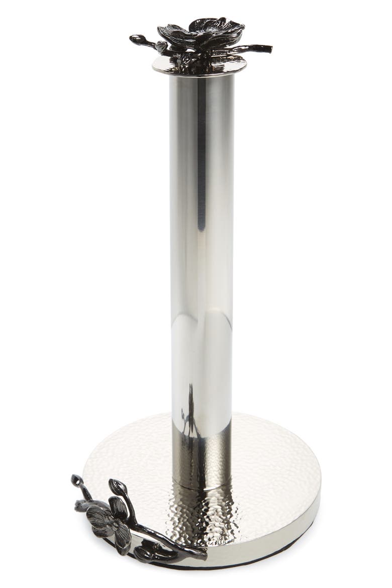 'Black Orchid' Paper Towel Holder, Main, color, NO COLOR