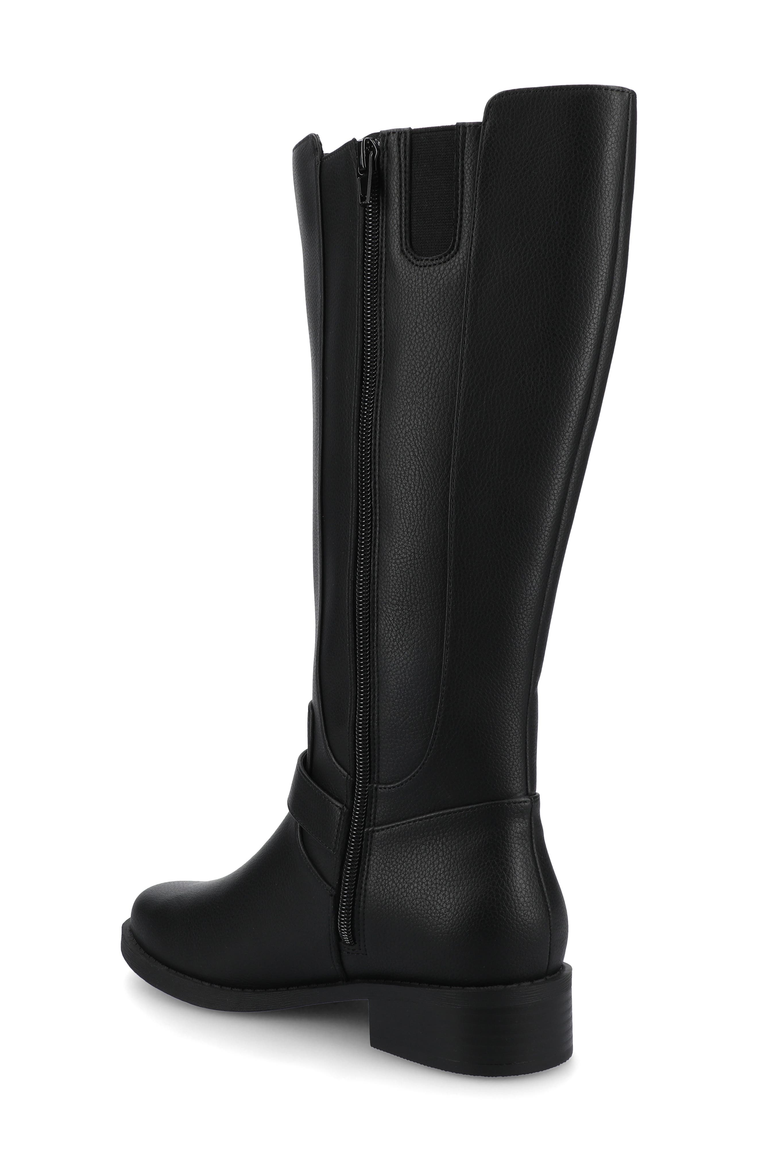 Journee Collection Yasmina Knee High Boot, Alternate, color, Black