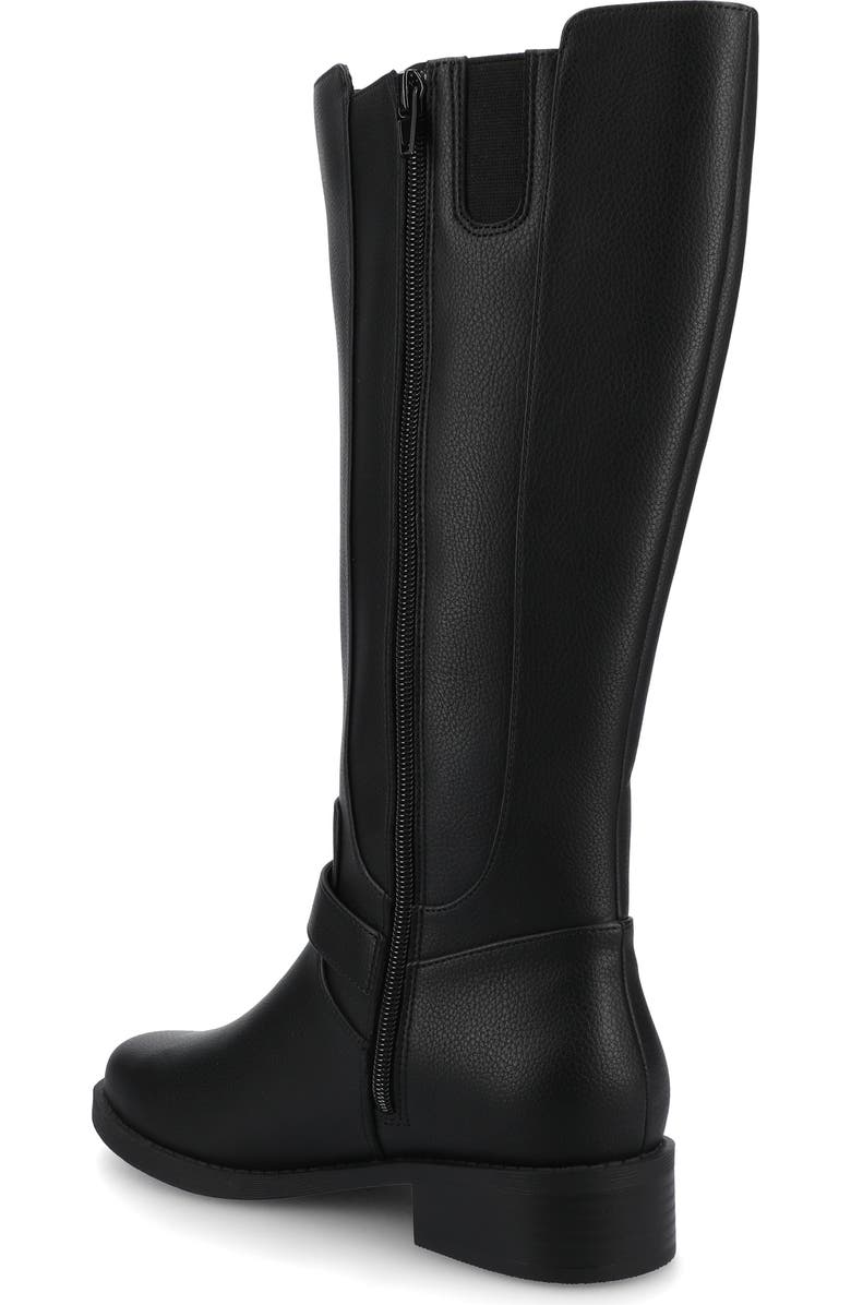 Journee Collection Yasmina Knee High Boot, Alternate, color, Black