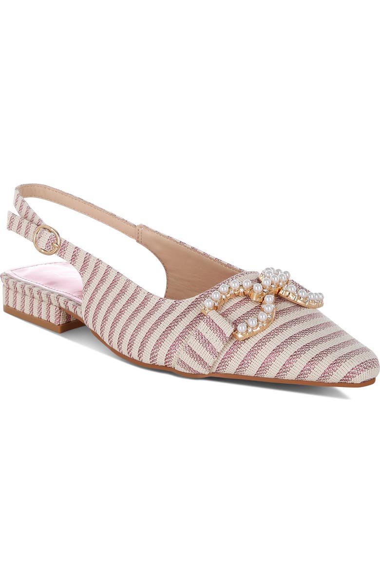 LONDON RAG Crina Slingback Flat, Main, color,