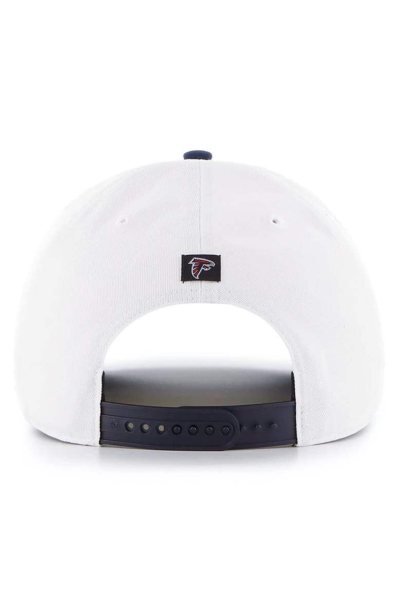 '47 Men's '47 White Atlanta Falcons Patriotic Overhand Hitch Adjustable Hat, Alternate, color, White