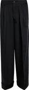 MELITTA BAUMEISTER Pointy Tailored Twill Wide Leg Pants