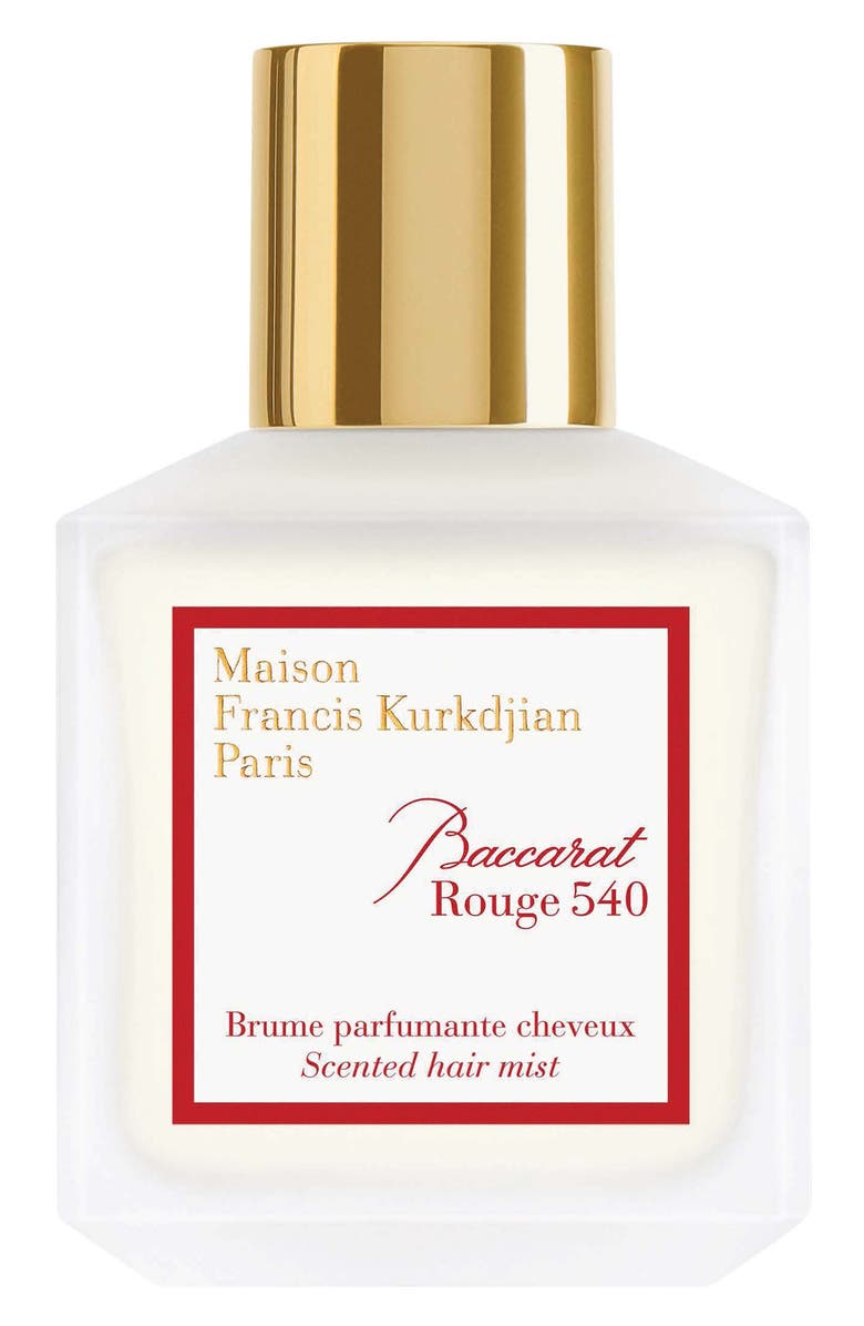 Maison Francis Kurkdjian Baccarat Rouge 540 Scented Hair Mist, Main, color,