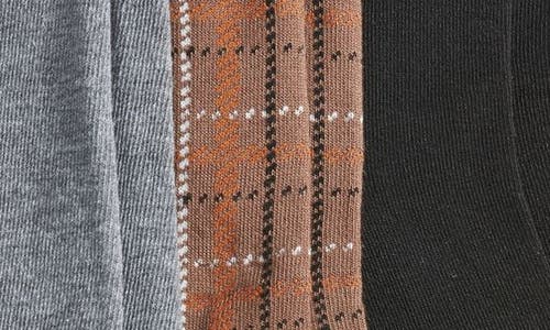 K. Bell Socks K Bell Socks Assorted 3-pack Roll Top Crew Socks In Multi