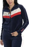 LUSSO Women's Lusso Navy Boston Red Sox Nixie Raglan Full-Zip Jacket