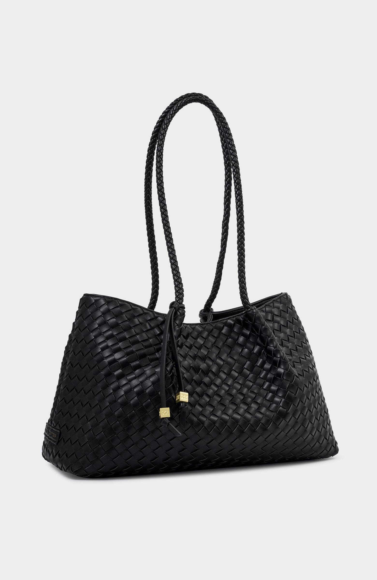 Katie Loxton Nova Small Shoulder Tote, Alternate, color, Black