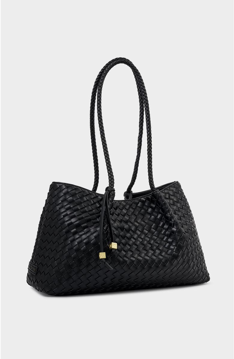 Katie Loxton Nova Small Shoulder Tote, Alternate, color, Black