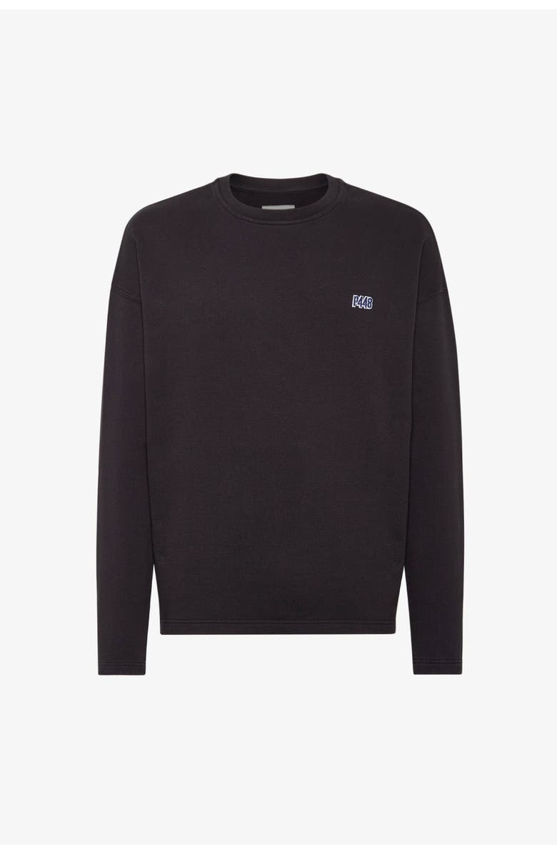 P448 Organic Cotton Pullover Sweatshirt, Main, color, Black