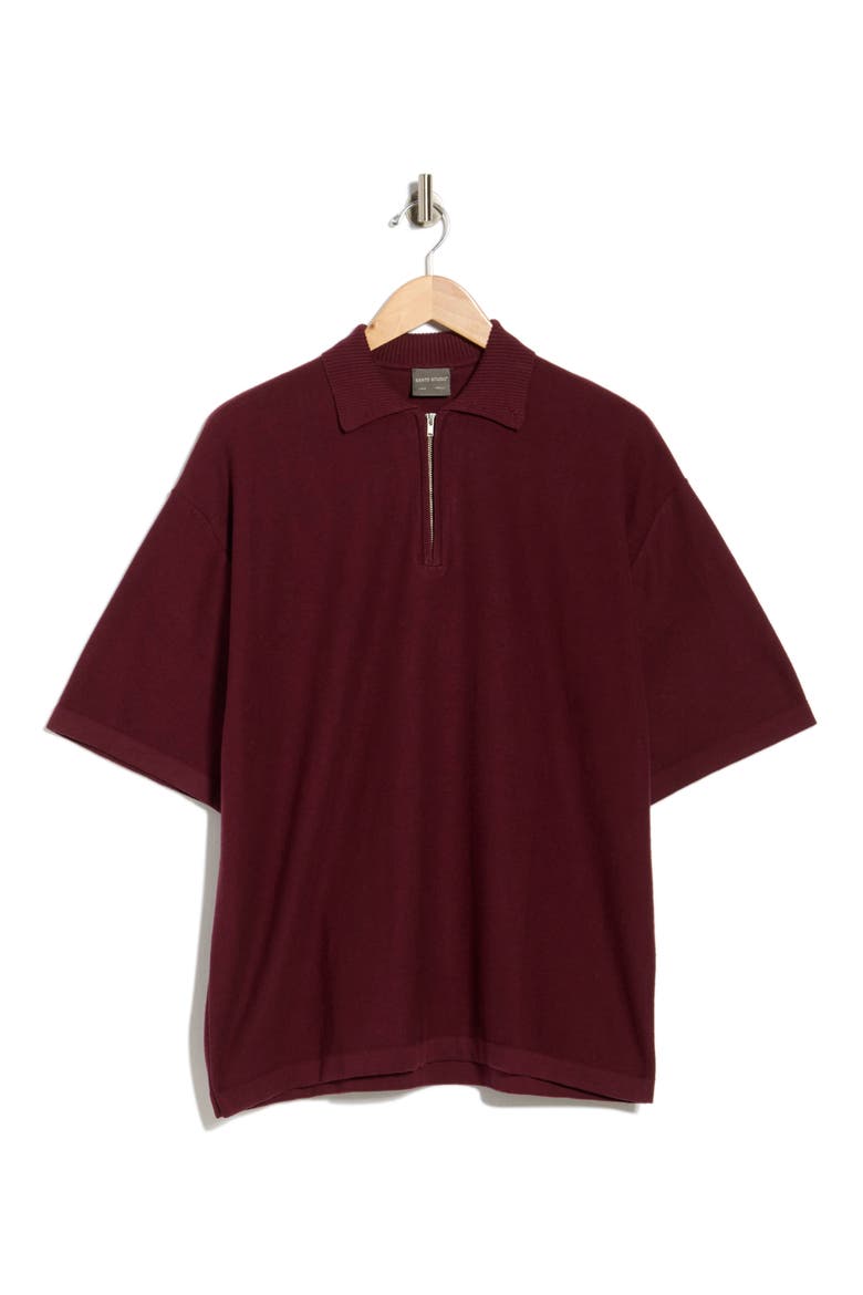 Paterno Classic Polo, Alternate, color, MAROON