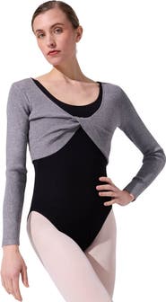 CAPEZIO Shrug with Faux Knot
