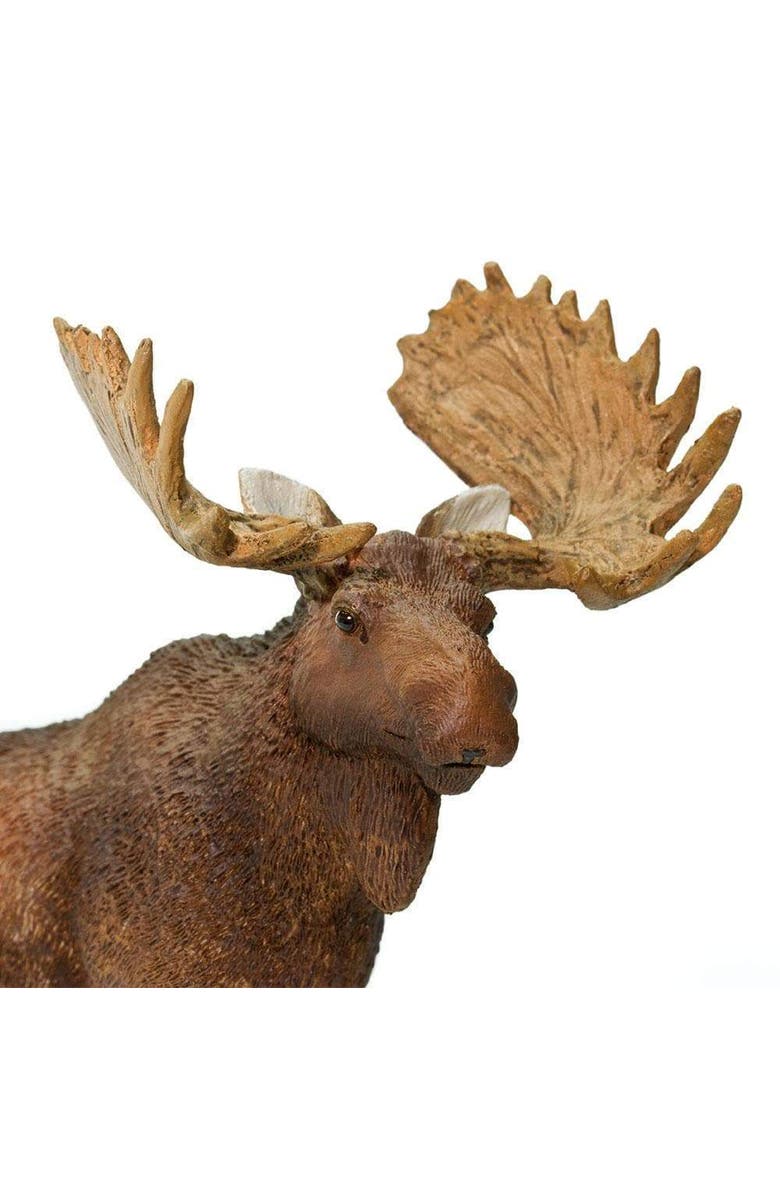 Safari Ltd. Bull Moose Kids Toy Figure, Alternate, color, NO COLOR