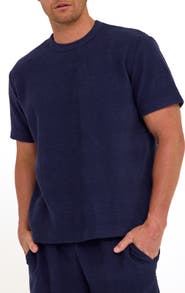 Threads 4 Thought Maxwell Stripe Jacquard Terry Cloth T-Shirt