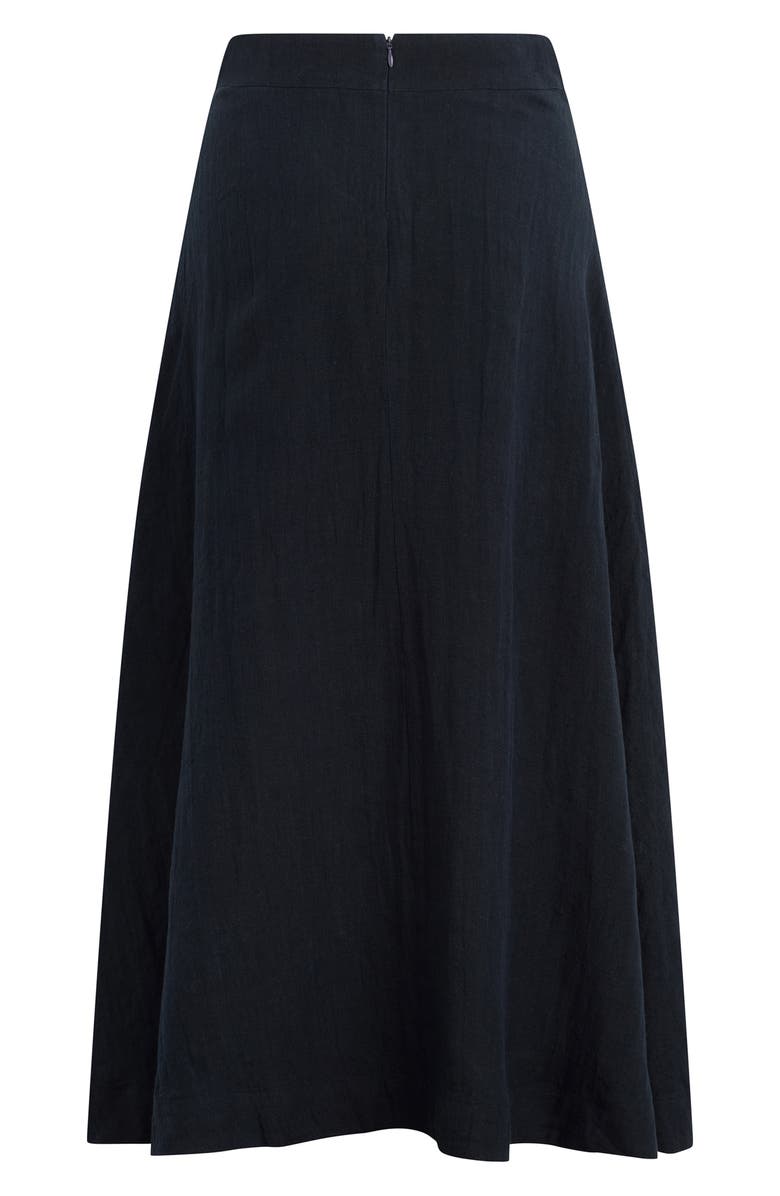 Favorite Daughter There For You Linen Maxi Skirt, Alternate, color, Navy