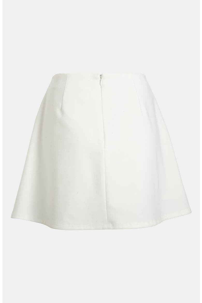 Skater Skirt, Alternate, color, WHITE