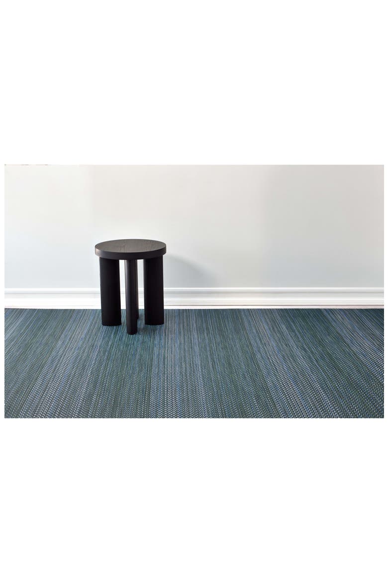 Quill Herringbone Indoor/Outdoor Floor Mat, Alternate, color, FOREST