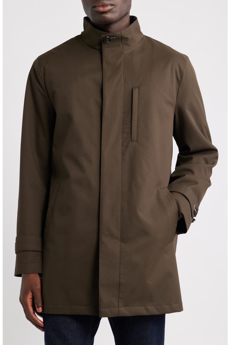 Colfax Waterproof Raincoat, Alternate, color, OLIVE