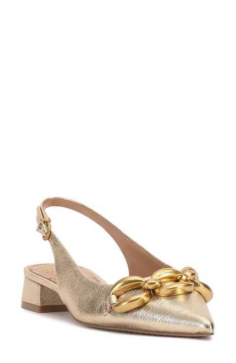 Valiey Slingback Pointed Toe Flat (Women)