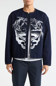 MALBON Grateful Dead Moto Jacket