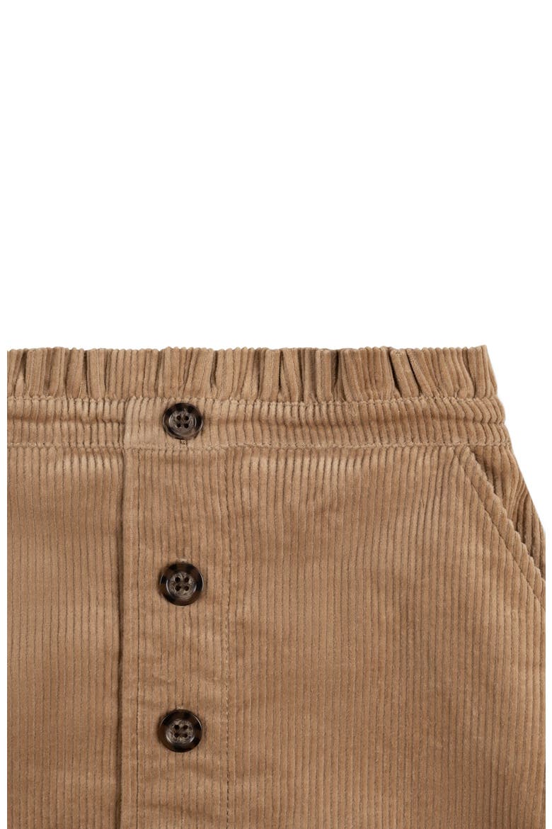 Girls' Corduroy Cinch Waist Skirt, Kids, Alternate, color, Medium Brown Corduroy