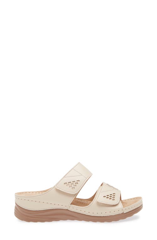 Extreme By Eddie Marc Laser Cut Wedge Sandal