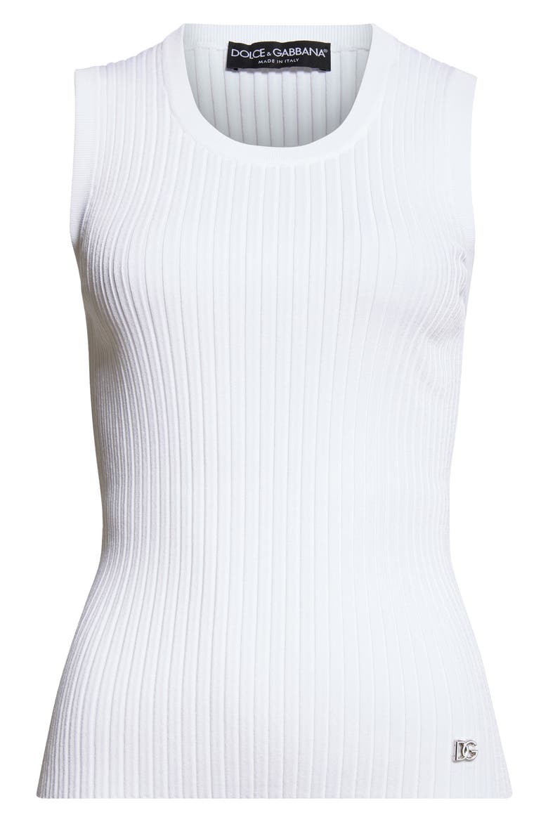 Rib Tank, Alternate, color, W0800 BIANCO OTTICO