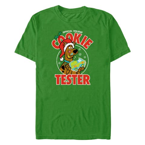 Men's Scooby Doo Cookie Tester  Graphic T-Shirt